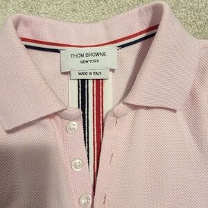 Thom Browne Pink Polo Dress
